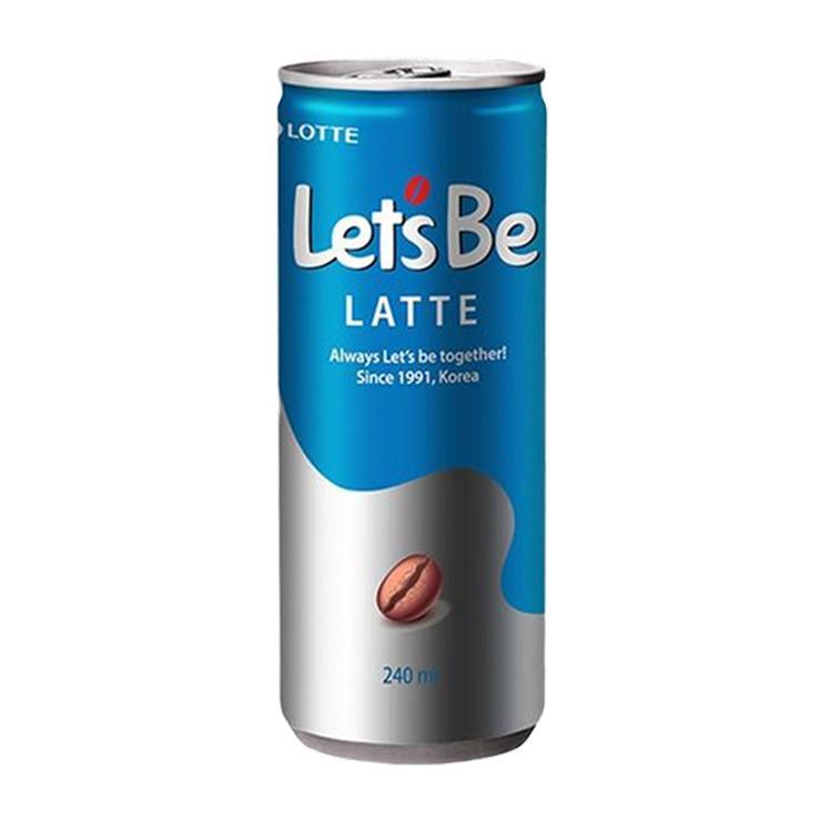 Напиток кофейный Lotte Lets Be латте 235 мл., ж/б