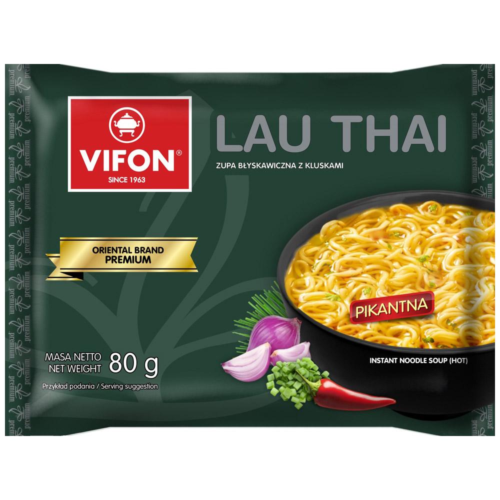 Лапша Vifon Lau Thai Premium Быстрого Приготовлениия, 80 гр., флоу-пак