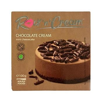 Мини чизкейк Rock'n'Cream Шоколадный, 100 гр., ПЭТ