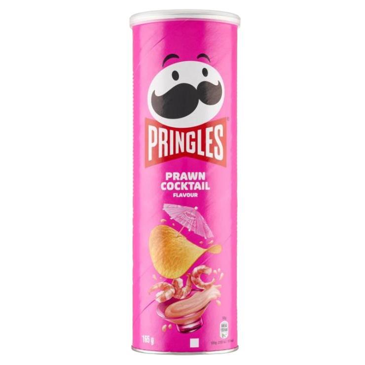 Чипсы Pringles с креветками 165 гр., туба