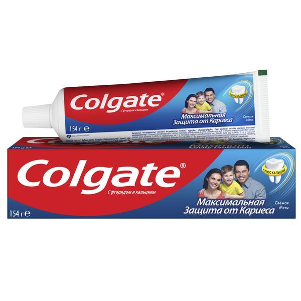 Зубная паста Colgate Максимальная защита от кариеса мята 100 гр., картон