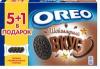 Печенье С какао и начинкой со вкусом шоколада, Oreo, 228 гр., картон