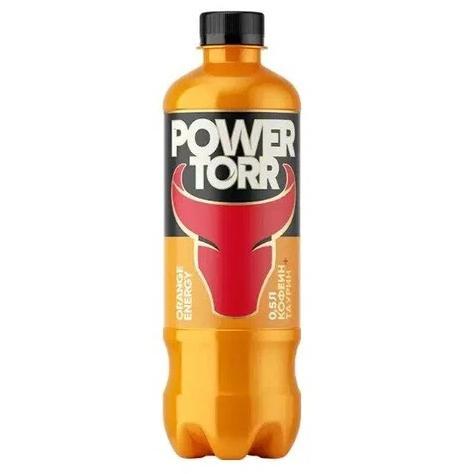 Напиток энергетический Power Torr Flare Orange energy апельсин 500 мл., ПЭТ