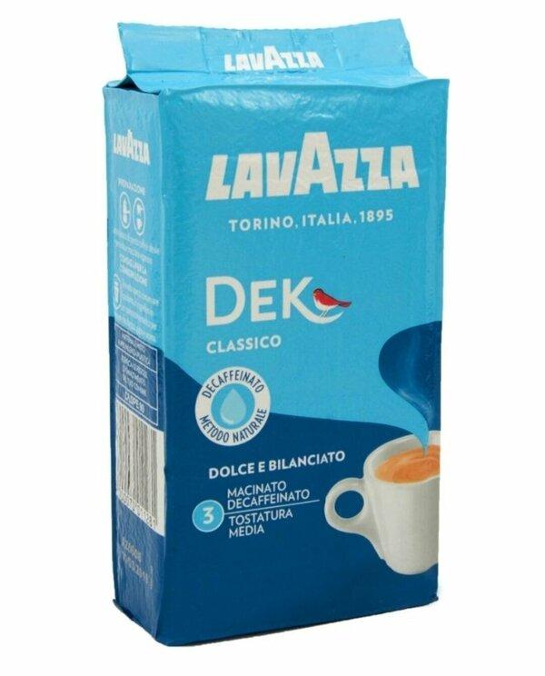 Кофе молотый Lavazza Caffe Decaffeinato декаф 250 гр., вакуум