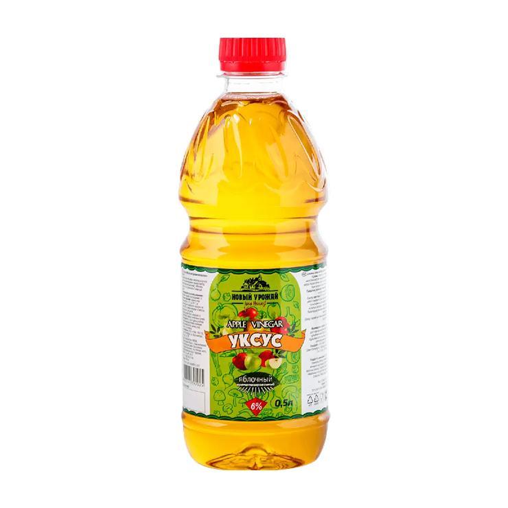 Уксус Свежий Урожай яблочный 6% 500 мл., ПЭТ
