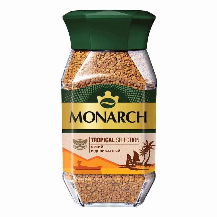 Кофе Monarch Tropical Selection 90 гр., стекло