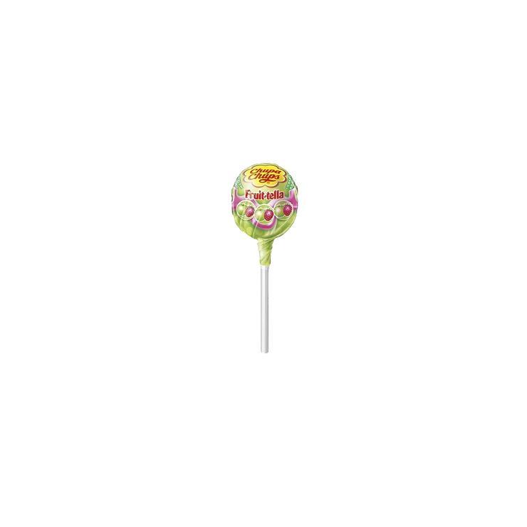 Карамель на палочке Chupa Chups fruit-tella ассорти 12 гр., обертка