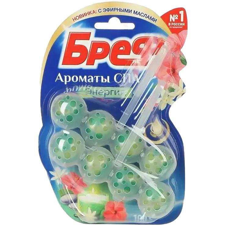 Блок туалетный Bref ароматы СПА энергия 50 гр., блистер