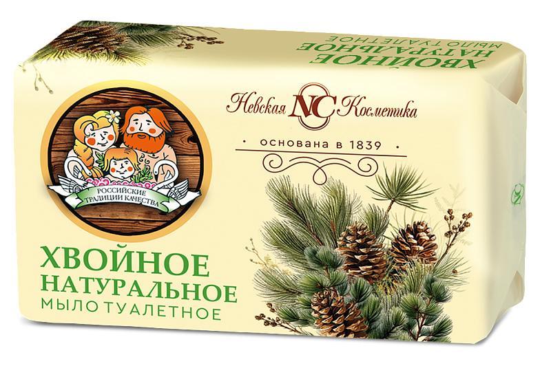 Мыло Невская Косметика Хвойное 180 гр., бумага