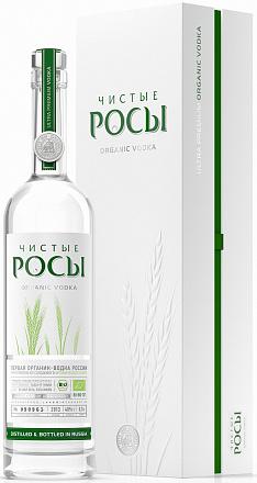 Водка Чистые Росы 40 %, 700 мл., картон