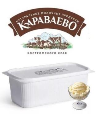 Мороженое КВ СЛИВОЧНАЯ ванильная 2 кг., ванна