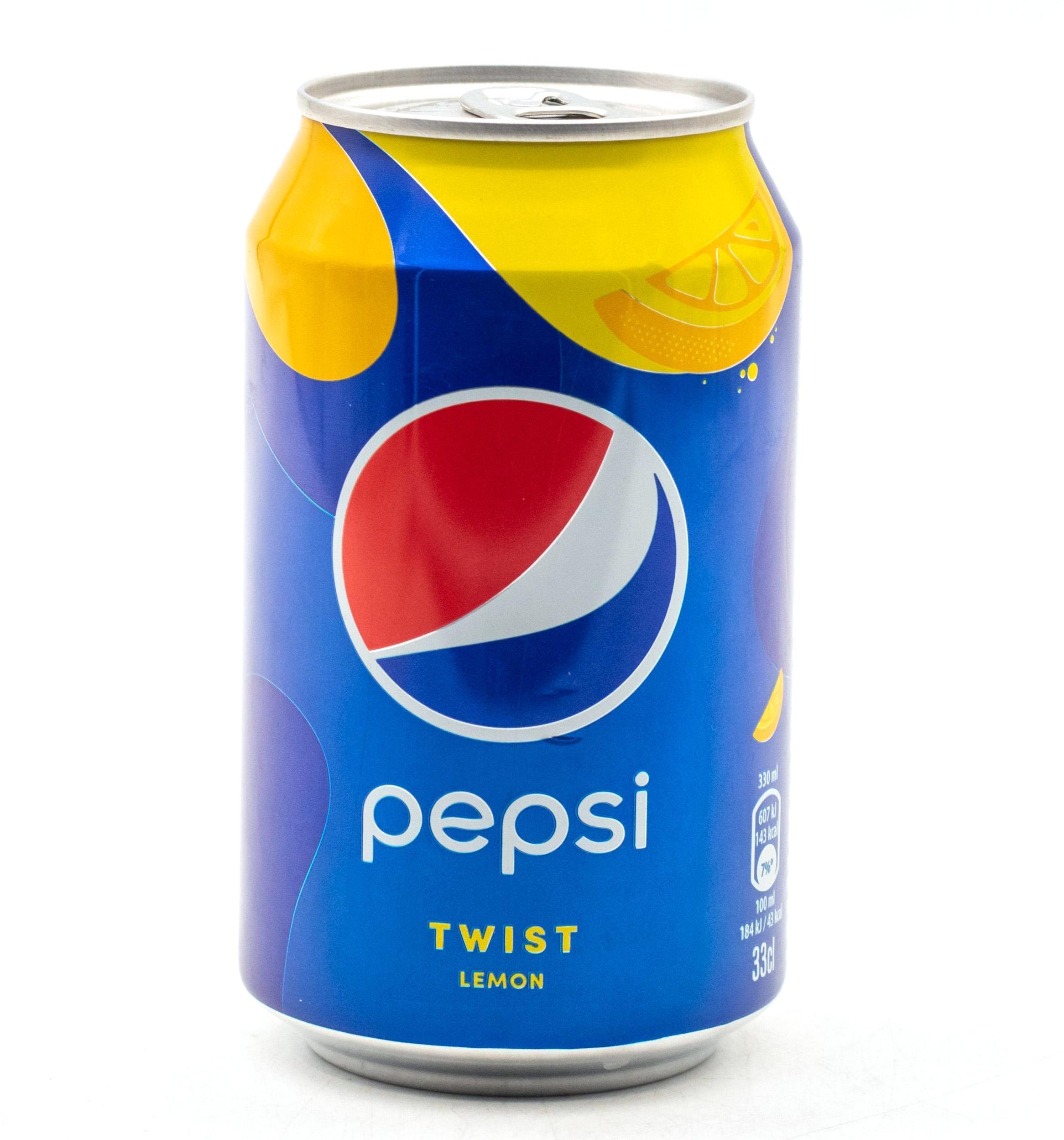 Напиток газированный Pepsi Twist Lemon Дания 300 мл., ж/б