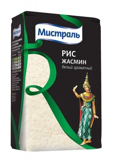 Рис Мистраль Жасмин, 500 гр., картон