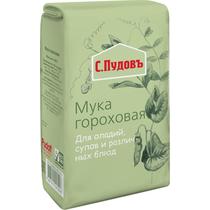 Мука С.Пудовъ Гороховая, 400 гр., бумажная упаковка