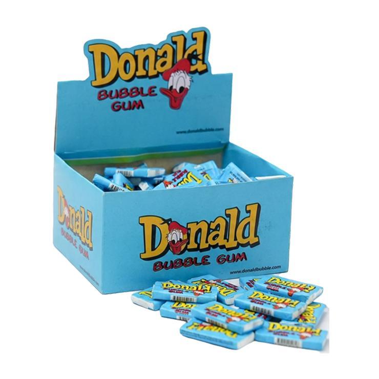 Жевательная резинка Donald бабл гам 4,5 гр.х100 шт., картон
