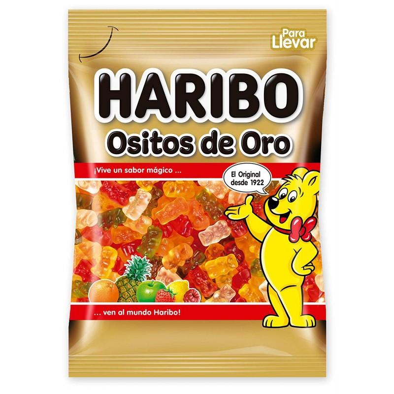 Мармелад жевательный Haribo ositos de oro, 100 гр., флоу-пак