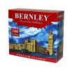 Чай Bernley English Classic Новый год черный 100 пакетиков 200 гр., картон