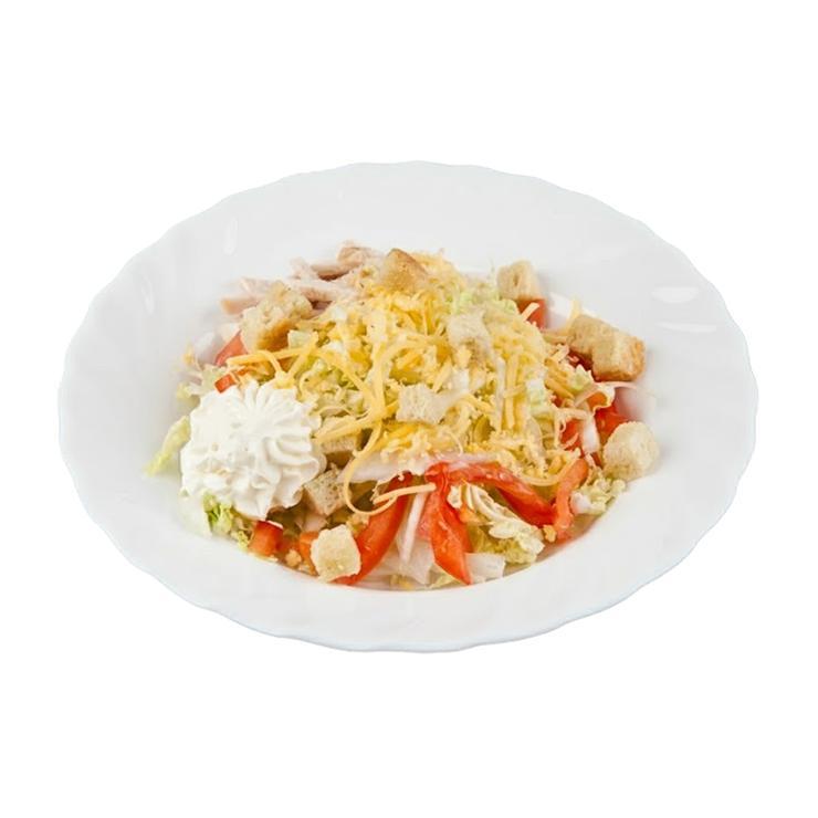 Салат Цезарь с майонезом 150 гр., пластиковая упаковка