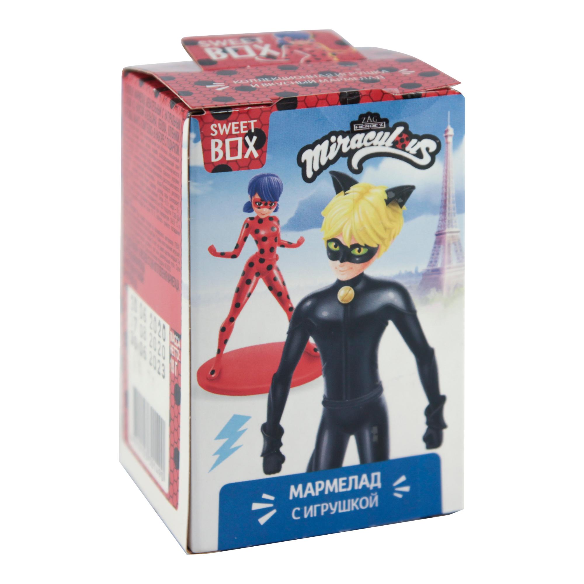 Мармелад с игрушкой Sweet Box Леди баг 10 гр., картон