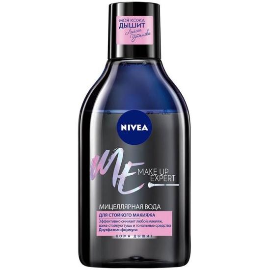 Мицелярная вода Nivea MUE для стойкого макияжа 400 мл., ПЭТ