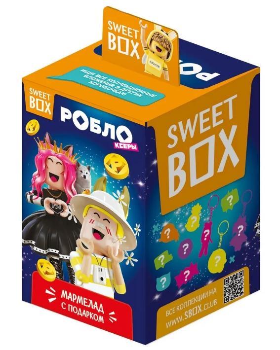 Мармелад Sweet Box Роблоксеры с игрушкой 10 гр., картон