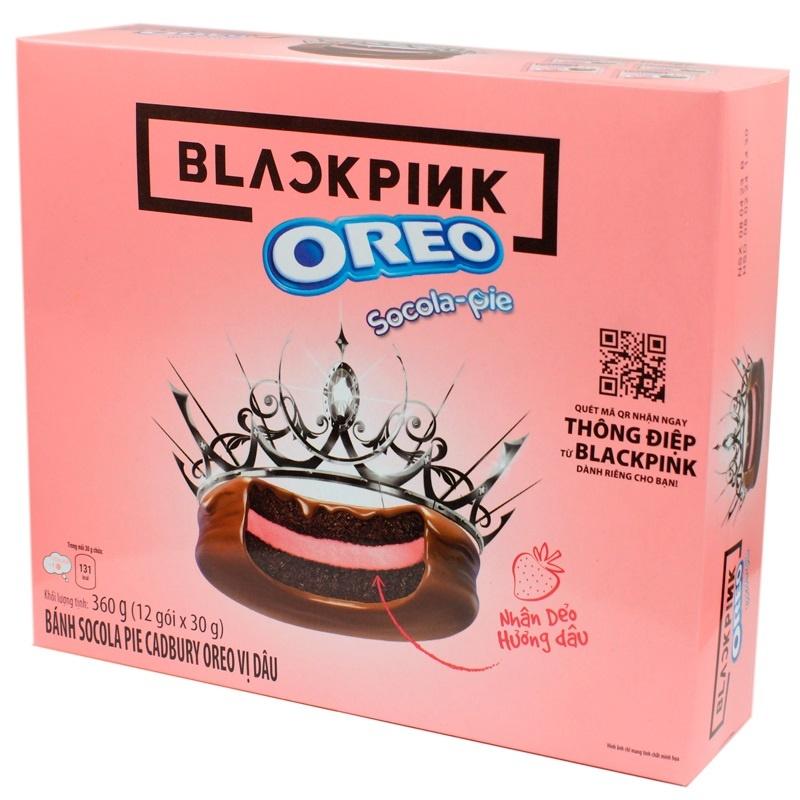 Пирожное бисквитное Oreo Choco Pie клубника 360 гр., картон