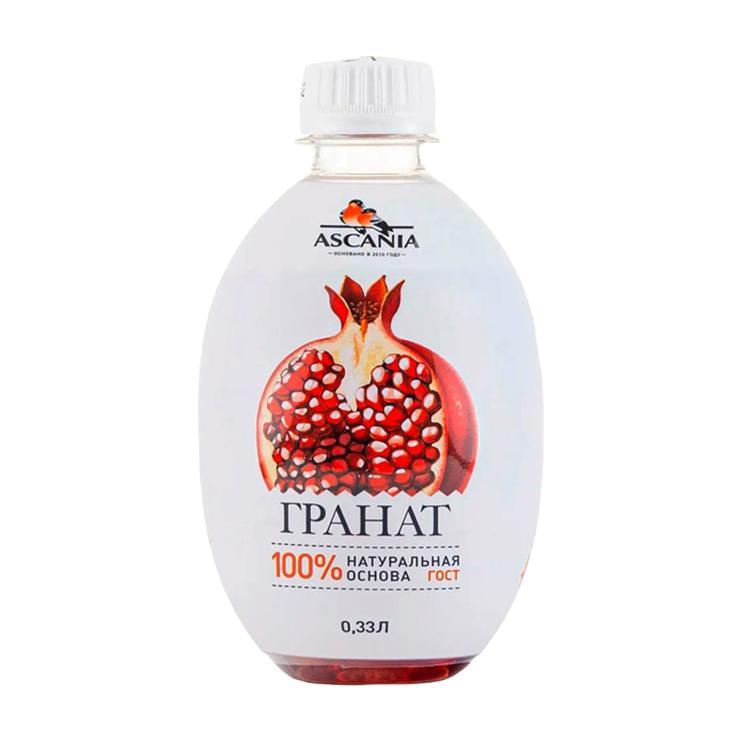 Напиток газированный Ascania гранат 330 мл., ПЭТ