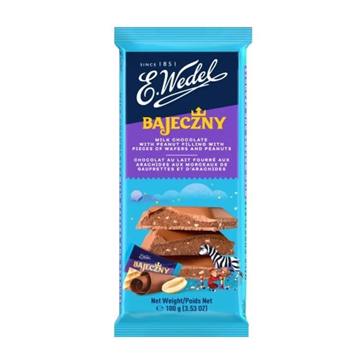 Шоколад E.Wedel молочный сказочная начинка 100 гр., флоу-пак