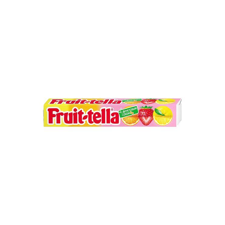Конфеты жевательные Fruittella фруктовые 41 гр., обертка
