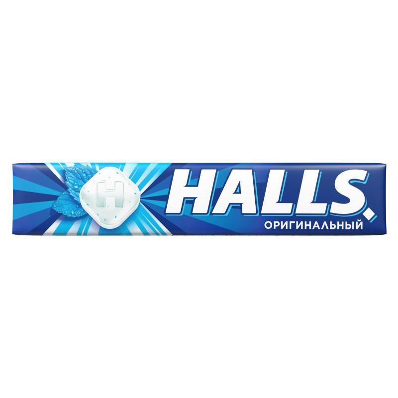 Карамель леденцовая Halls оригинальный 25 гр., бумага