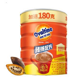 Шоколадно - солодовый концентрат OVALTINE 1380 гр., ж/б