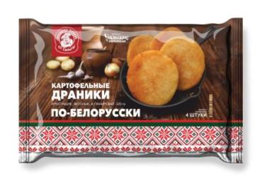 Драники От Саныча картофельные, 320 гр., флоу-пак