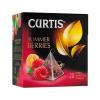 Чай Curtis Summer Berries, чайный напиток каркаде с добавками, 20 пирамидок, 34 гр., картон