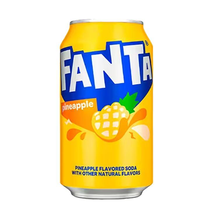 Напиток газированный Fanta ананас 355 мл., ж/б