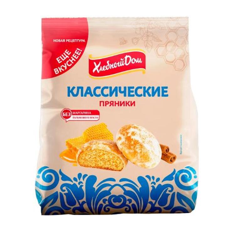 Пряники Хлебный дом классические 300 гр., флоу-пак