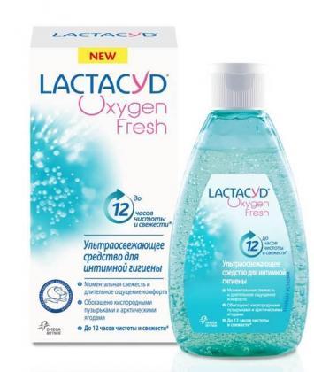 Средство Lactacyd для интимной гигиены Кислородная свежесть, 200 мл., картон