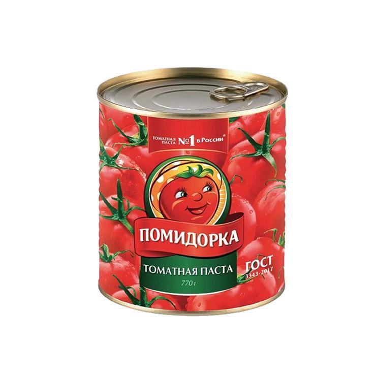 Томатная паста Помидорка 770 гр., ж/б