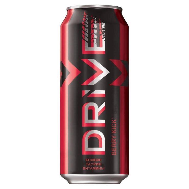 Напиток энергетический Drive Me ягоды 449 мл., ж/б