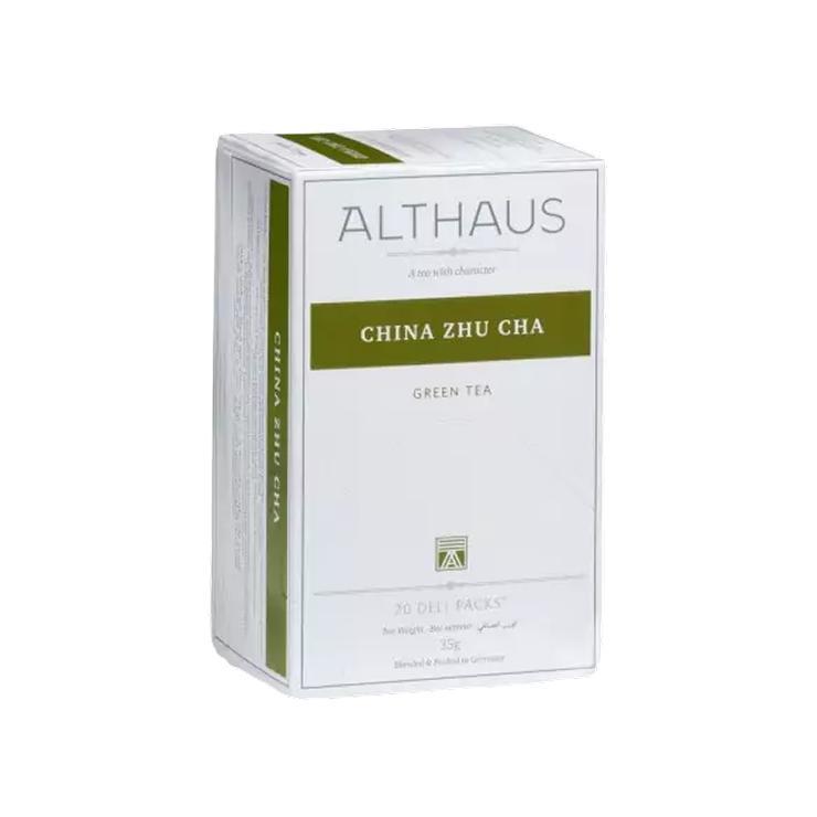 Чай зеленый Althaus China Zhu Cha 20 пак. 35 гр., картон