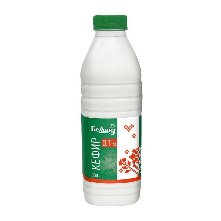 Кефир Беллакт 3,1% 900 гр., ПЭТ