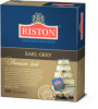 Чай Riston Эрл Грей черный, 100 пакетов, 150 гр., картон