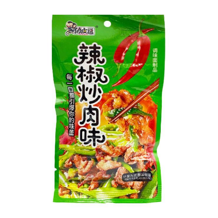 Мясо соевое жареное с перцем чили 18 гр., флоу-пак