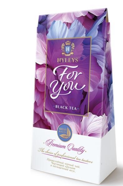 Чай черный Hyleys FOR YOU среднелистовой 50 гр., картон
