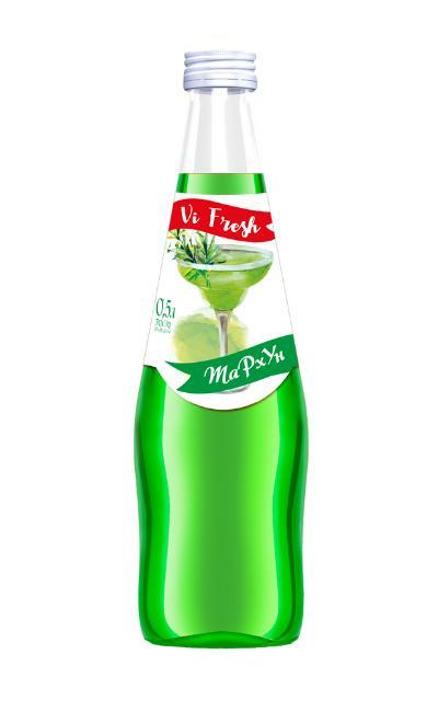 Напиток сильногазированный VI FRESH тархун 500 мл., стекло