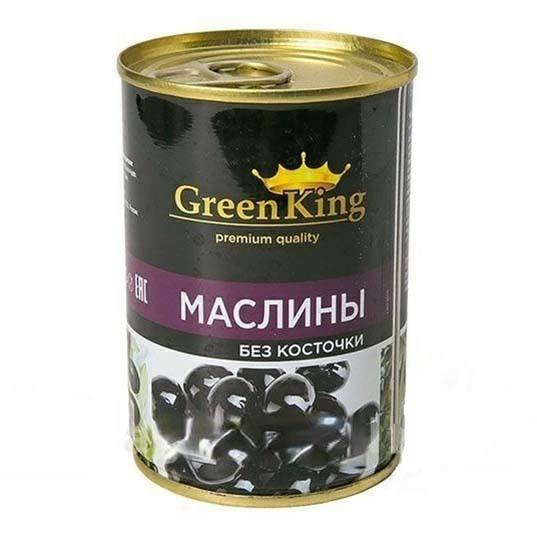 Маслины Green King б/к 290 мл., ж/б