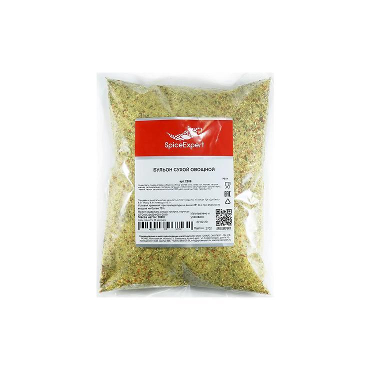 Бульон SpicExpert сухой овощной 1 кг., пакет