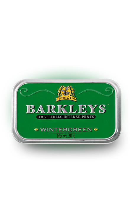 Конфеты Barkleys Mints леденцы Зимняя свежесть, 50 гр., ж/б