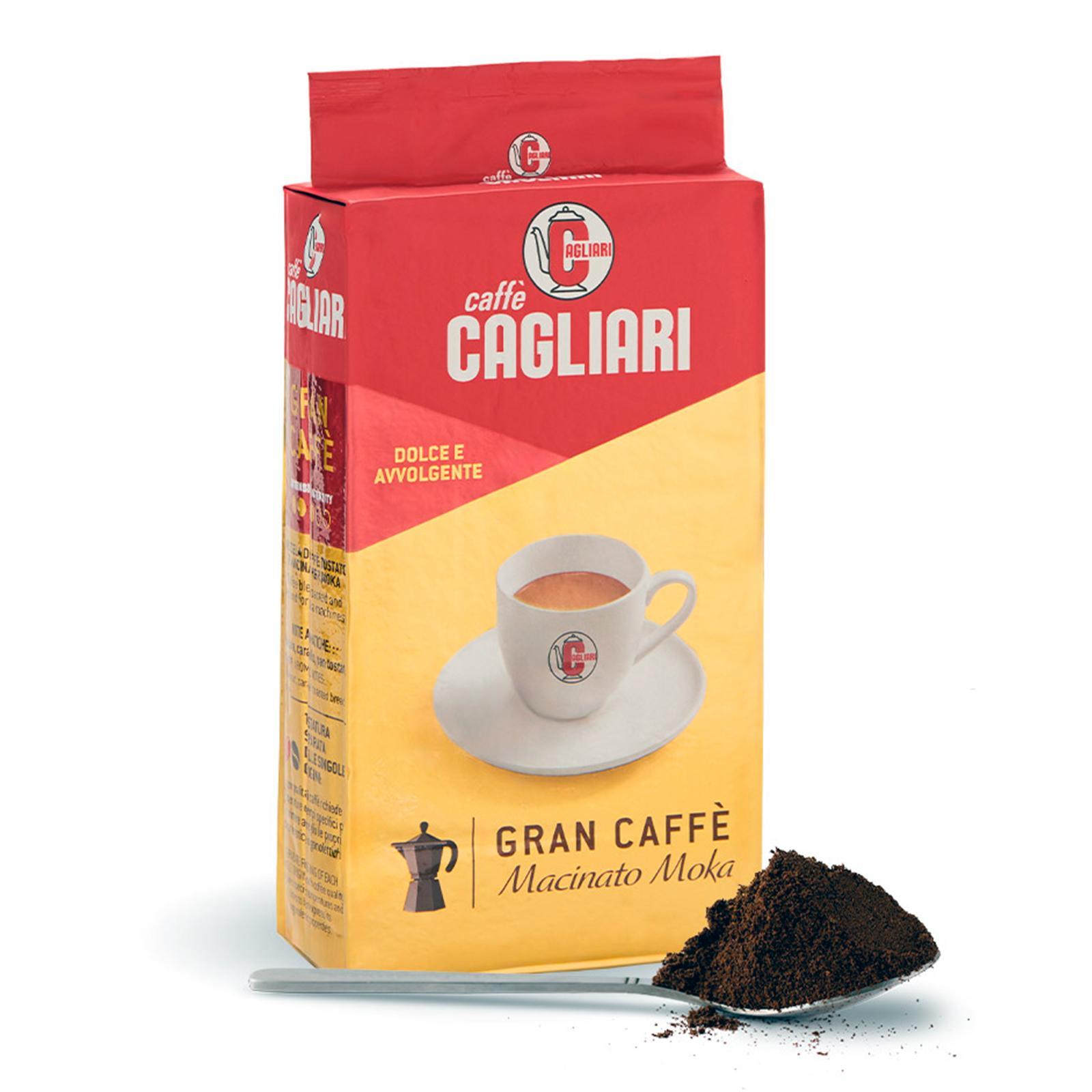 Кофе Cagliari Gran Caffè молотый 250 гр., вакуум