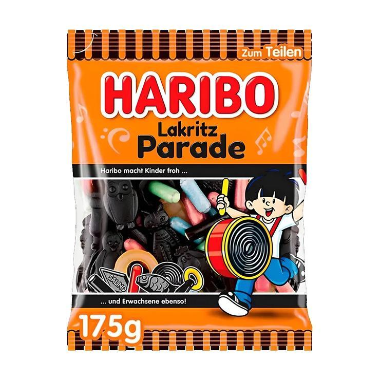Мармелад жевательный Haribo Lakritz Parade 175 гр., флоу-пак