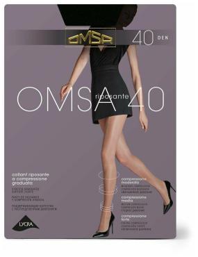 Колготки Omsa Omsa 40 Nero 5XL, пакет
